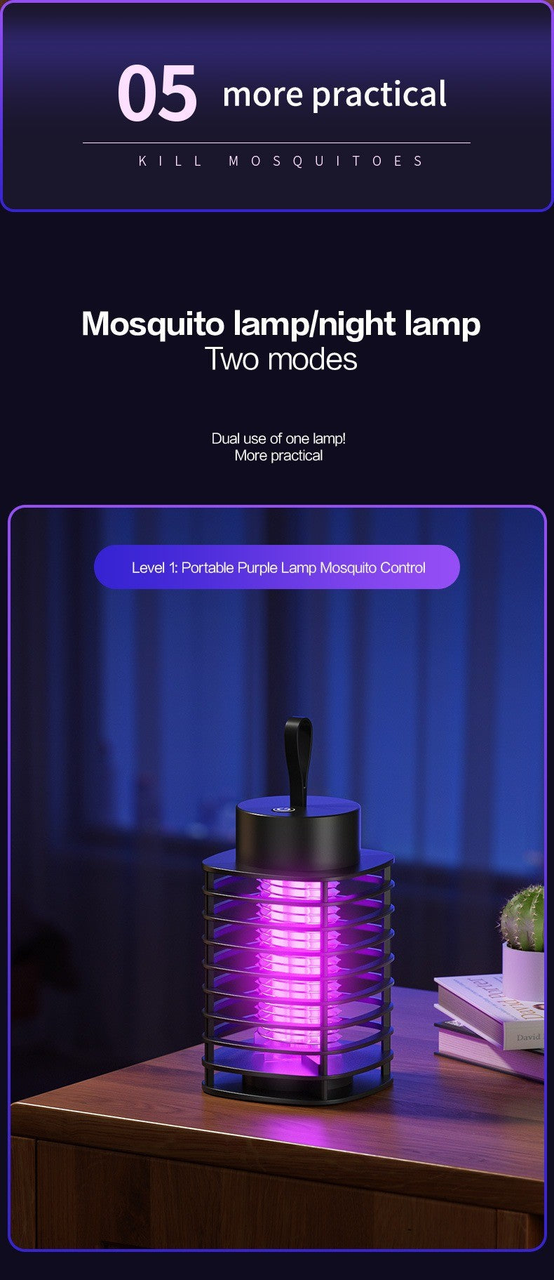 Lâmpada Mosquito Zero