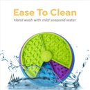 Alimentador lento tigela para cães, estimulação mental, quebra-cabeça destac