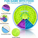 Alimentador lento tigela para cães, estimulação mental, quebra-cabeça destac