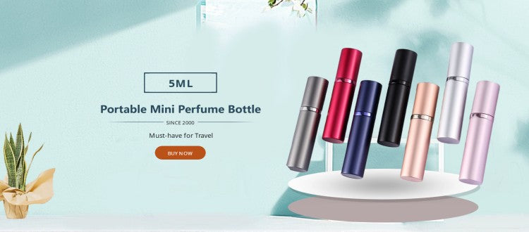 Spray Portátil - Mini Frasco de Perfume Recarregável