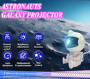 Astronauta projetor galáxia estrelada luzes da noite para o quarto led nebulosa