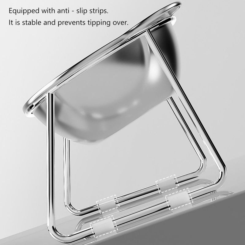 Tigela elevada de comida para gatos